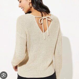 Gold Metallic Sweater